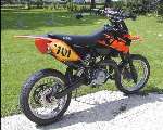 Sherco KTM avec pot Conti