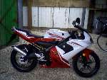 Yamaha TZR red & white stock by chadu21