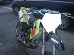 Derbi SM transform�e en Suzuki RM