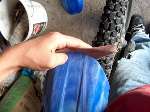D�couper son Garde Boue 