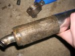 Changer la laine de roche du pot de son 50cc