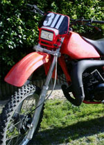 D�blanchir ces car�nages d'enduro 