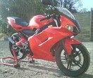 Ma X power red Ducati pr�par� avec kit MHR team Malosi