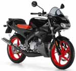Fiche technique : APRILIA TUONO 50