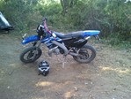 Ma peugeot xps 2006 avec guidon rose