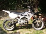 Yamaha DT50 SM Black & White edition