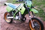 Kawasaki KDX 125 preparation piste